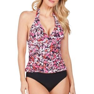 Nautica Marina Halter Tankini Top - Size Small